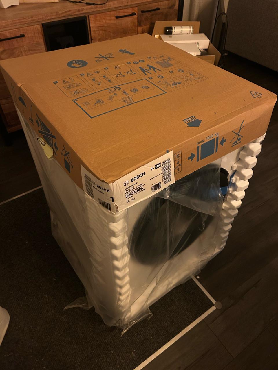 Bosch wasmachine NIEUW