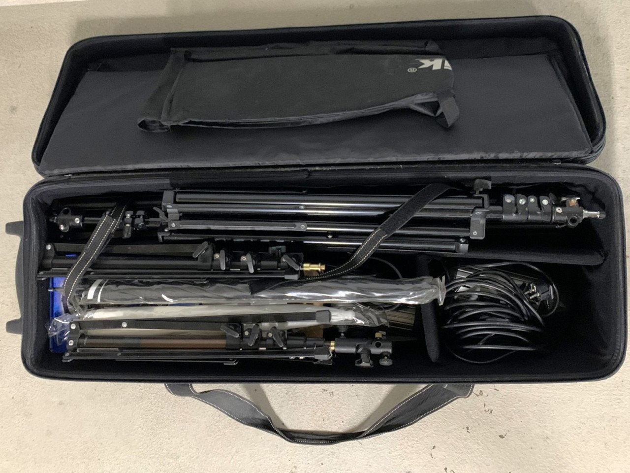 Studio flitsset in trolleycase