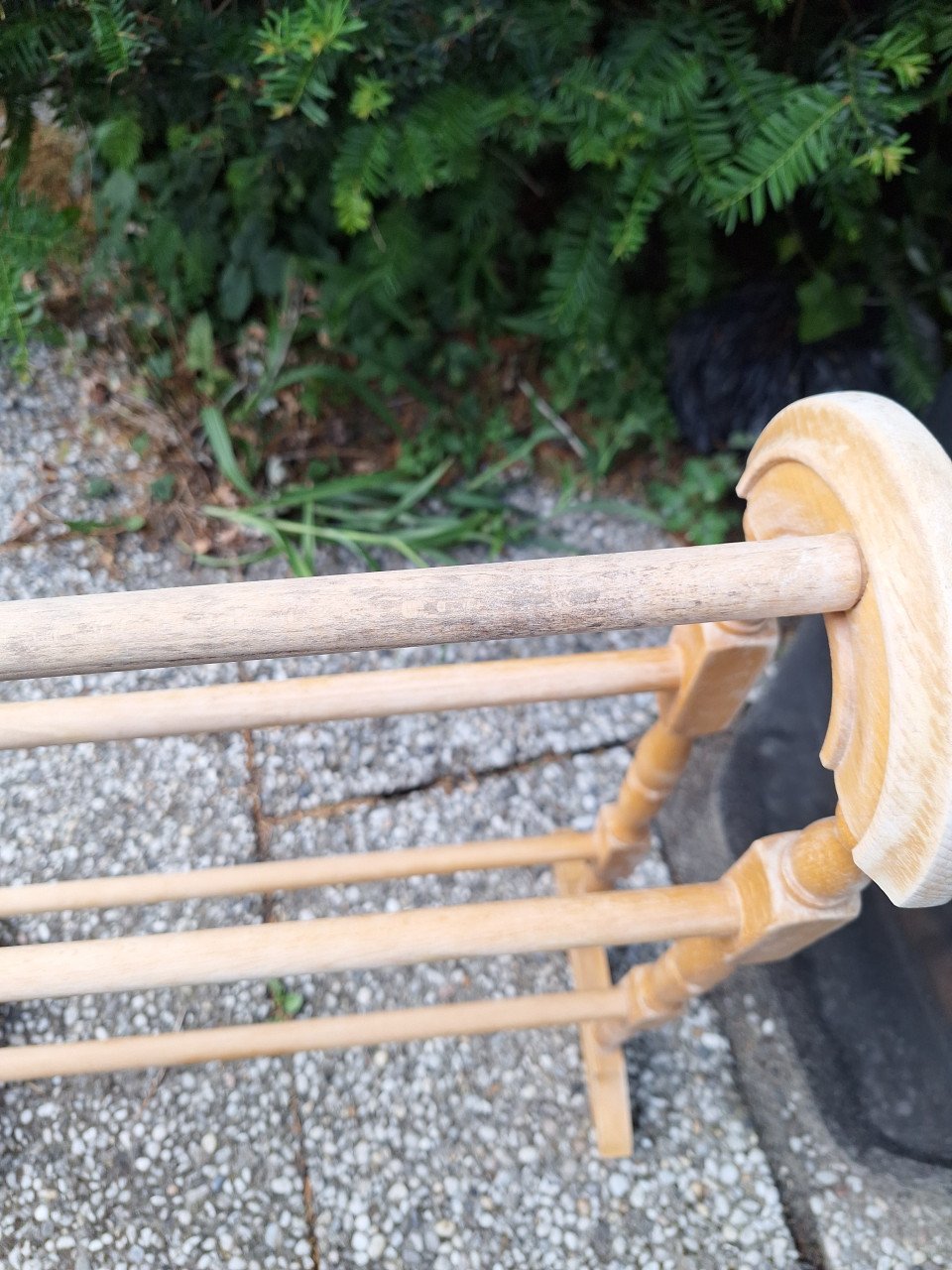 Houten rek