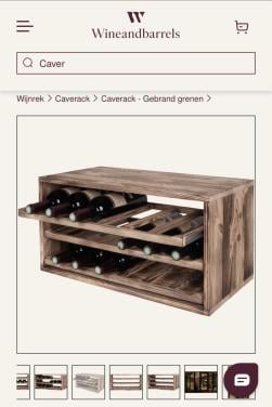Wijn Caverack half Leo en half Andino van Wine and Barrels