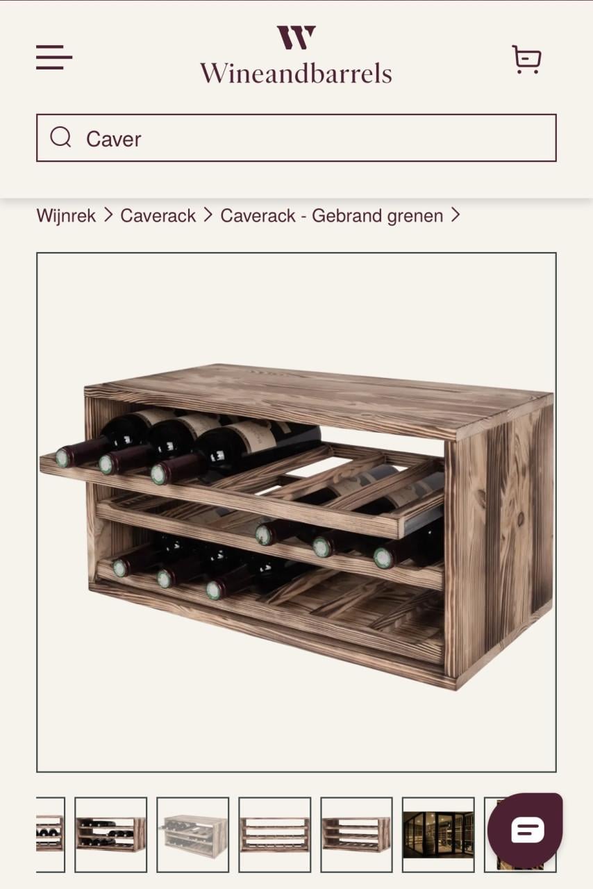 Wijn Caverack half Leo en half Andino van Wine and Barrels