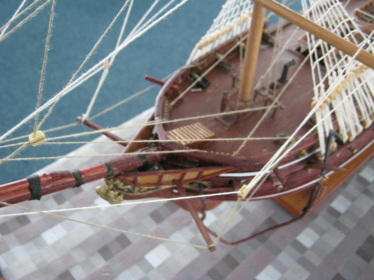 Modelschip Constitution.