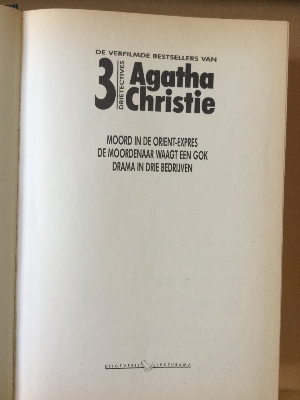 Agatha Christie De verfilmde bestsellers van Agatha Christie