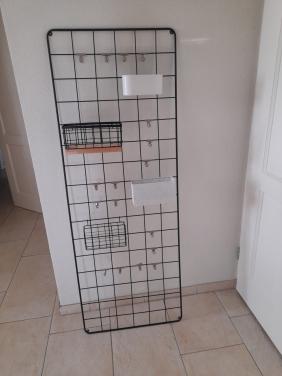 Kaartenrek / decoratie rek / wandrek  150 x 55 ( in goede nette staat )