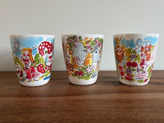 Blond Amsterdam Efteling bekers mokken 350ml | 3 stuks