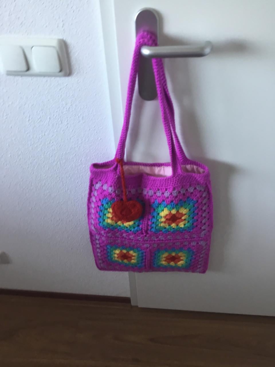 Gehaakte tassen met voering