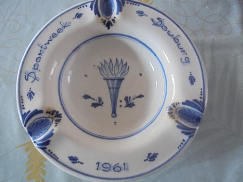 Asbak Sportdagen 1961 Oost- Souburg