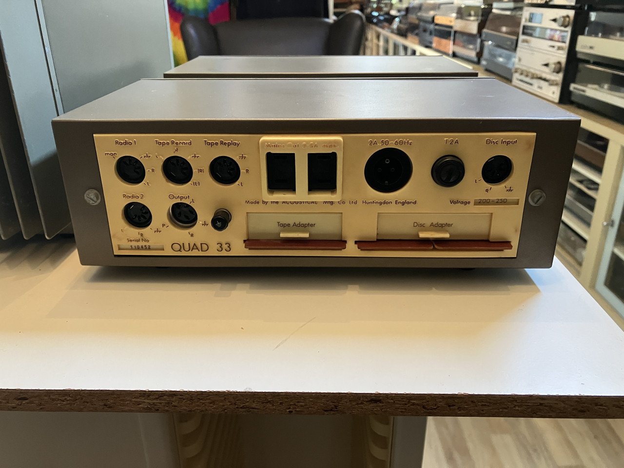 Quad 33-303-FM3 vintage top set volledige service met 6 mnd garantie