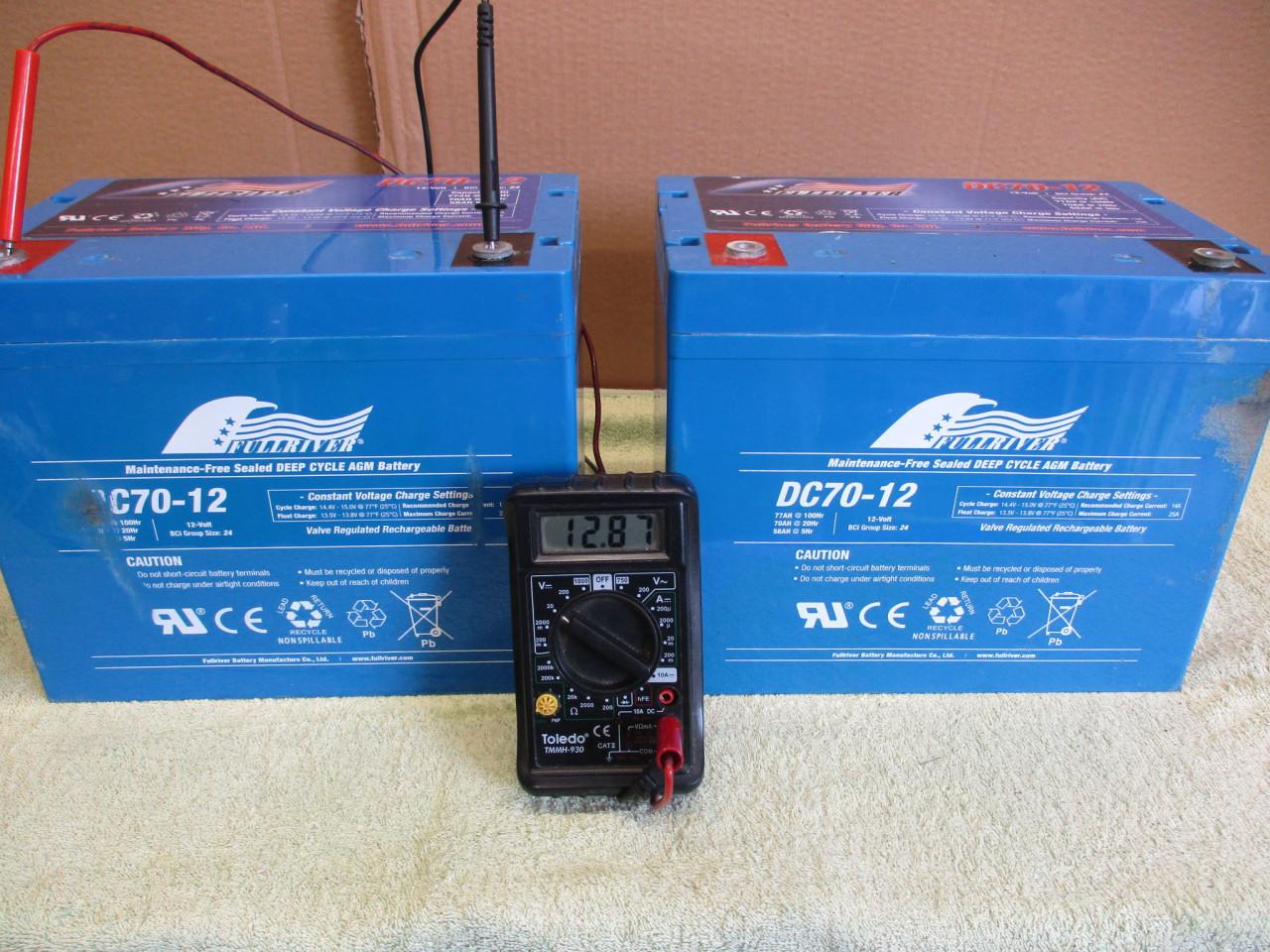 2 zgan 12v-70Ah accu,s voor de boot , camper ,caravan , enz.