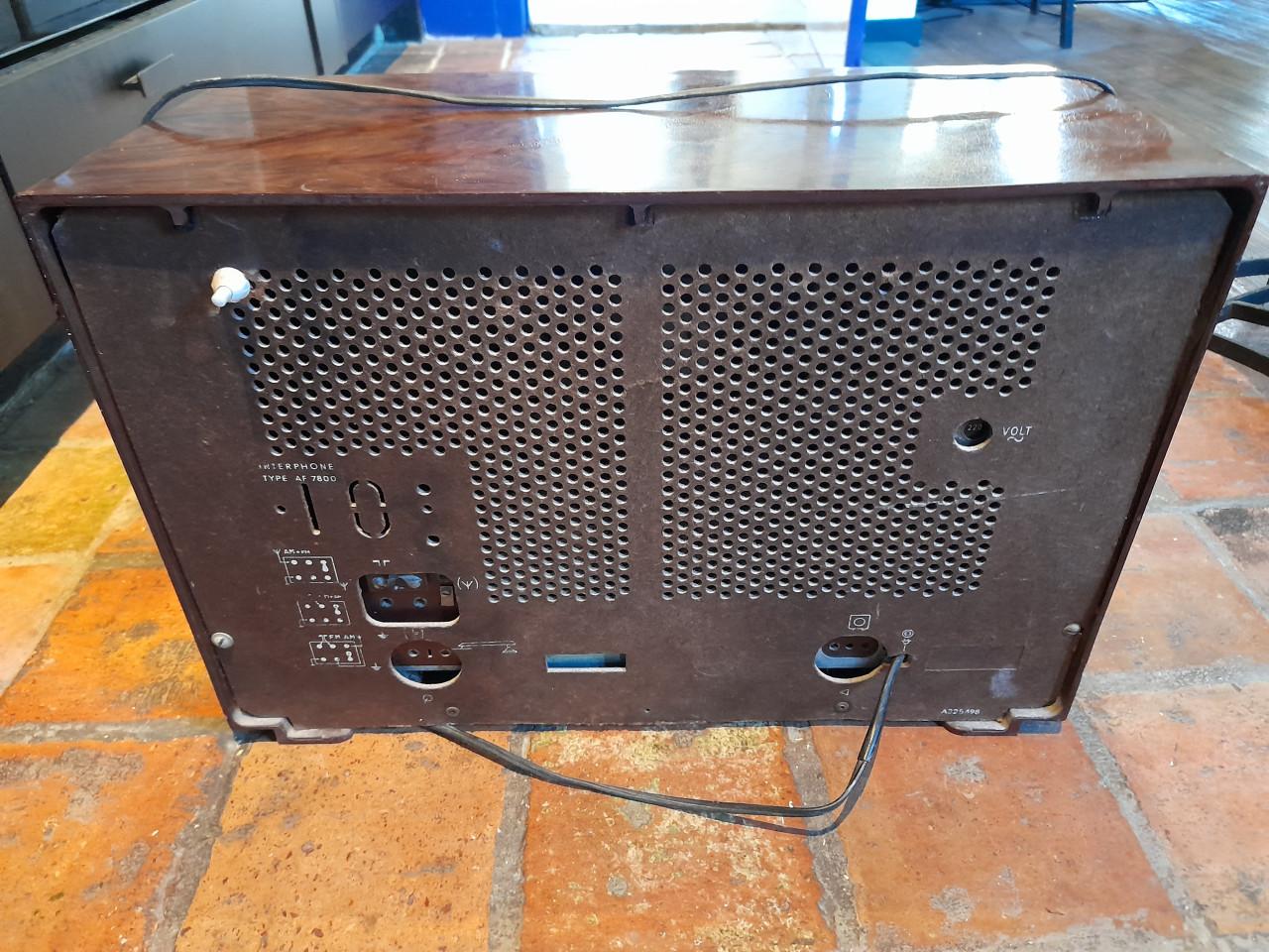 Philips BX534-14 buizenradio jaren 50