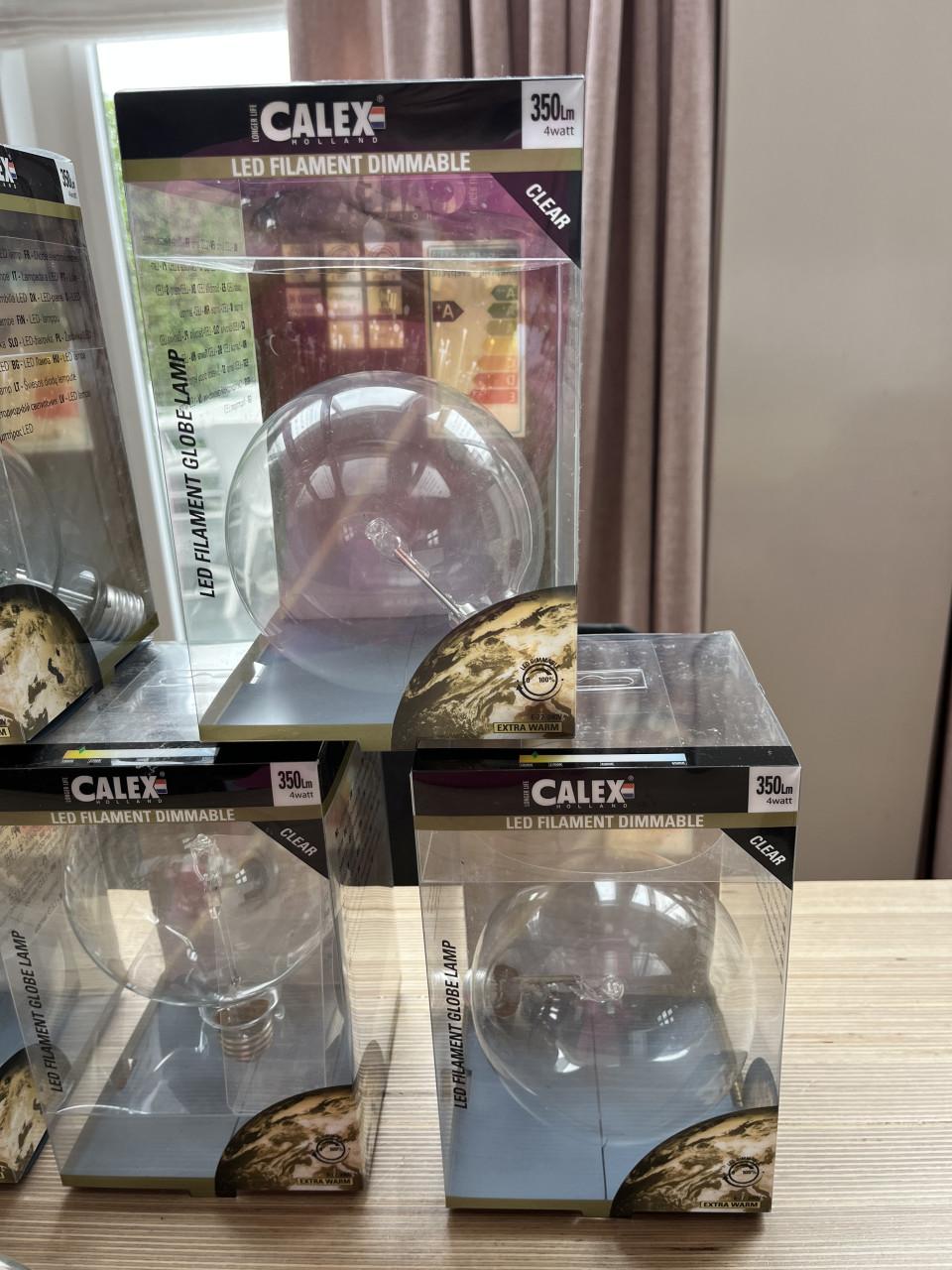 ## Calex led filament dimmable lampen ##
