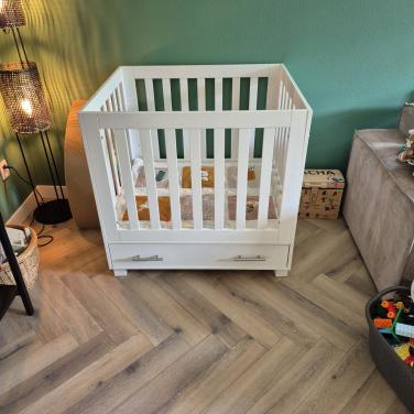 Witte box met lade