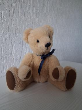 Handgemaakt Schijvenbeer beer vintage