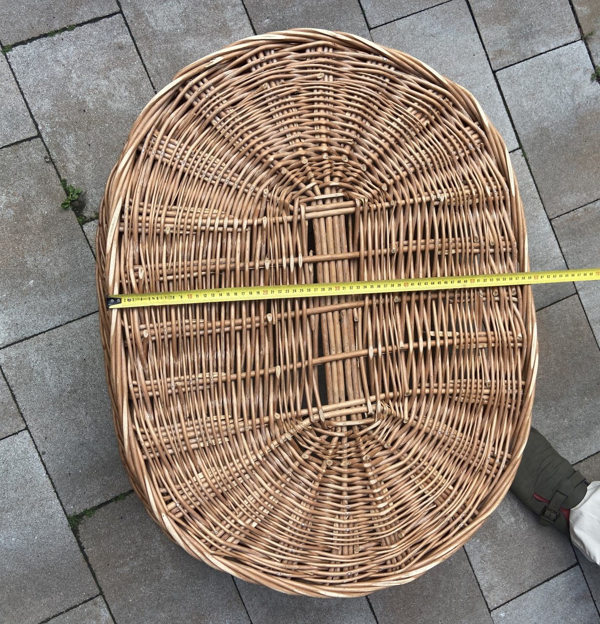 Rieten hondenmand, goed ventilerend (2)