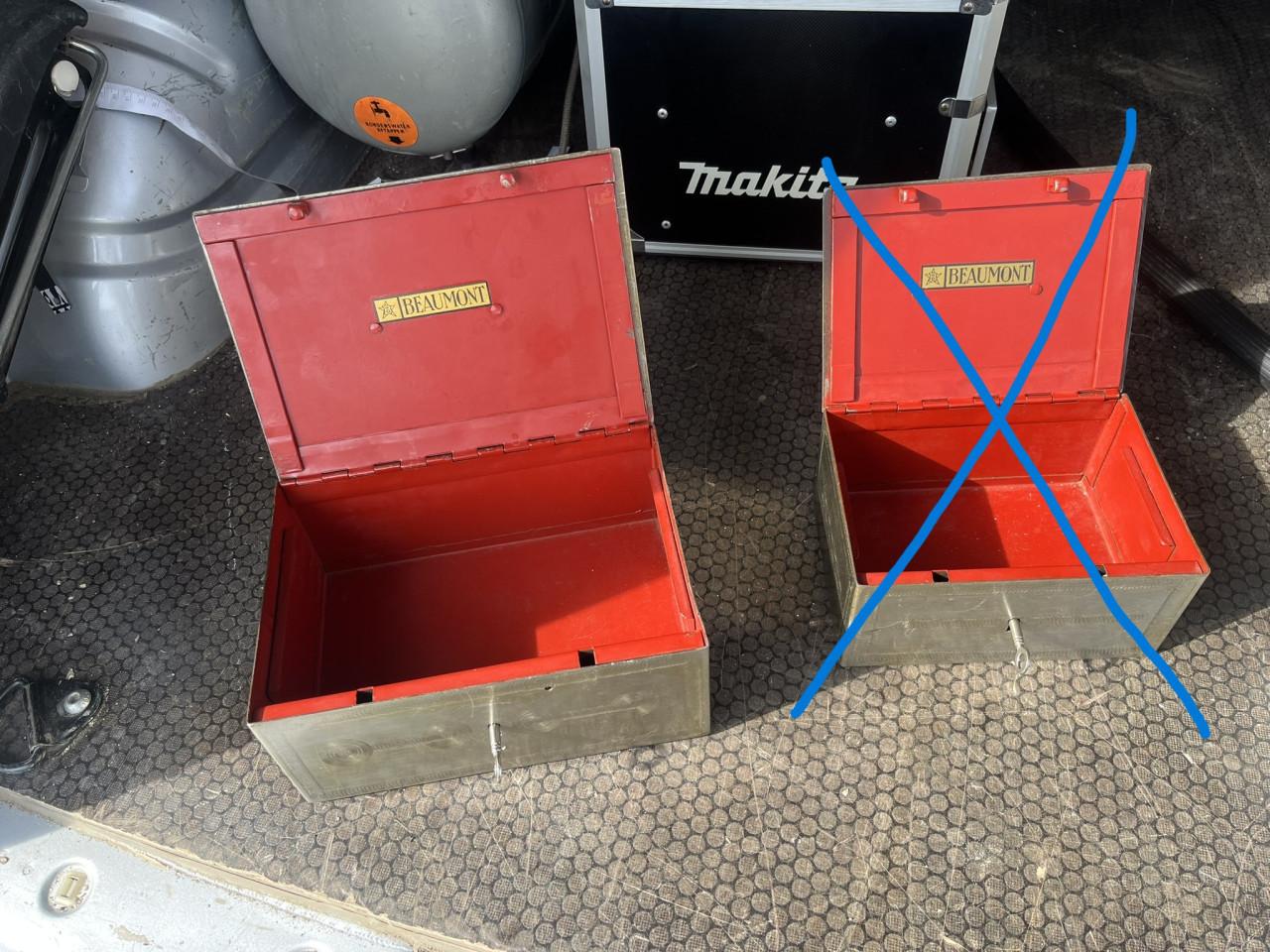 Geldkistje staal Beaumont