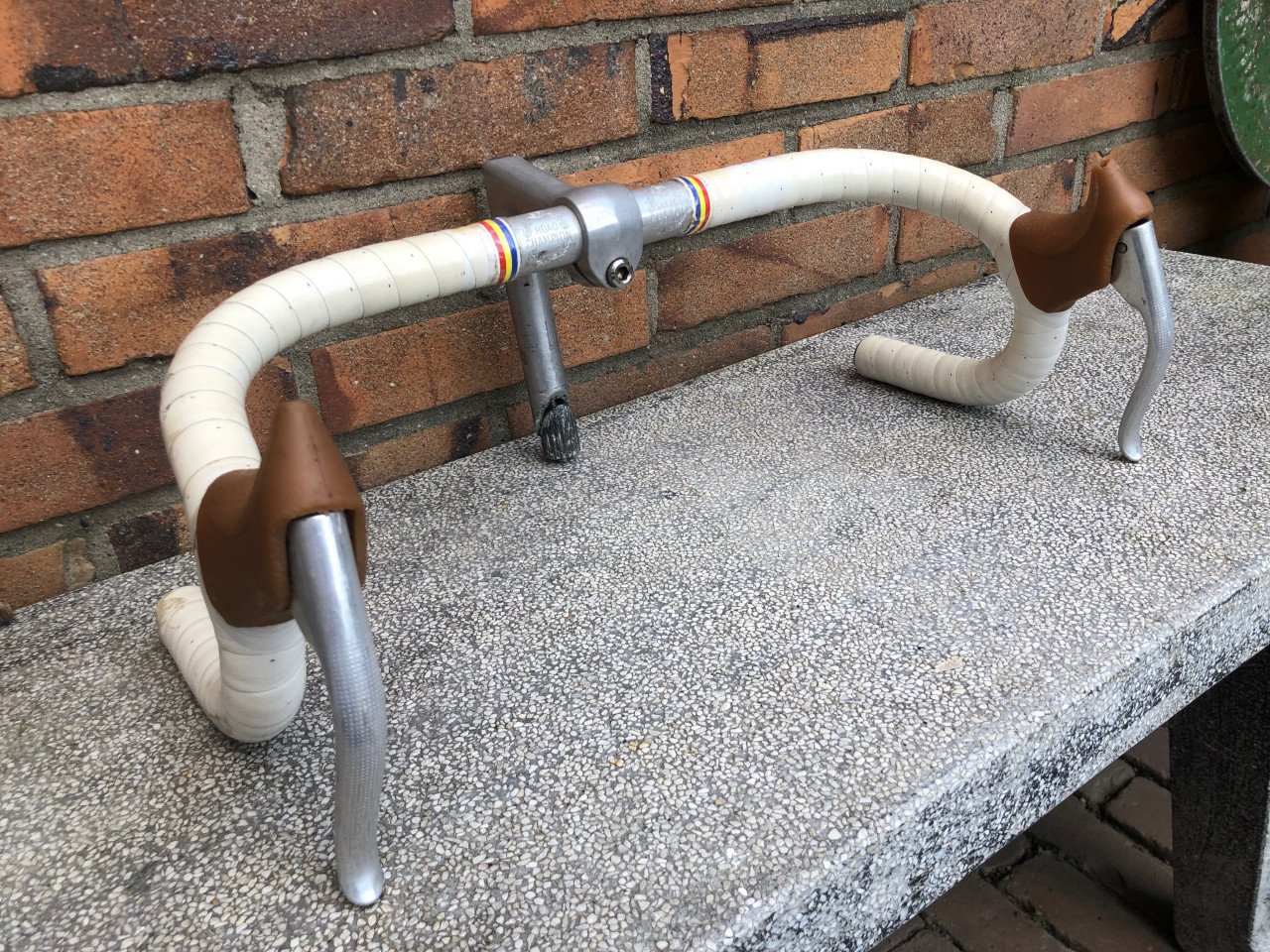 Racefiets stuur.