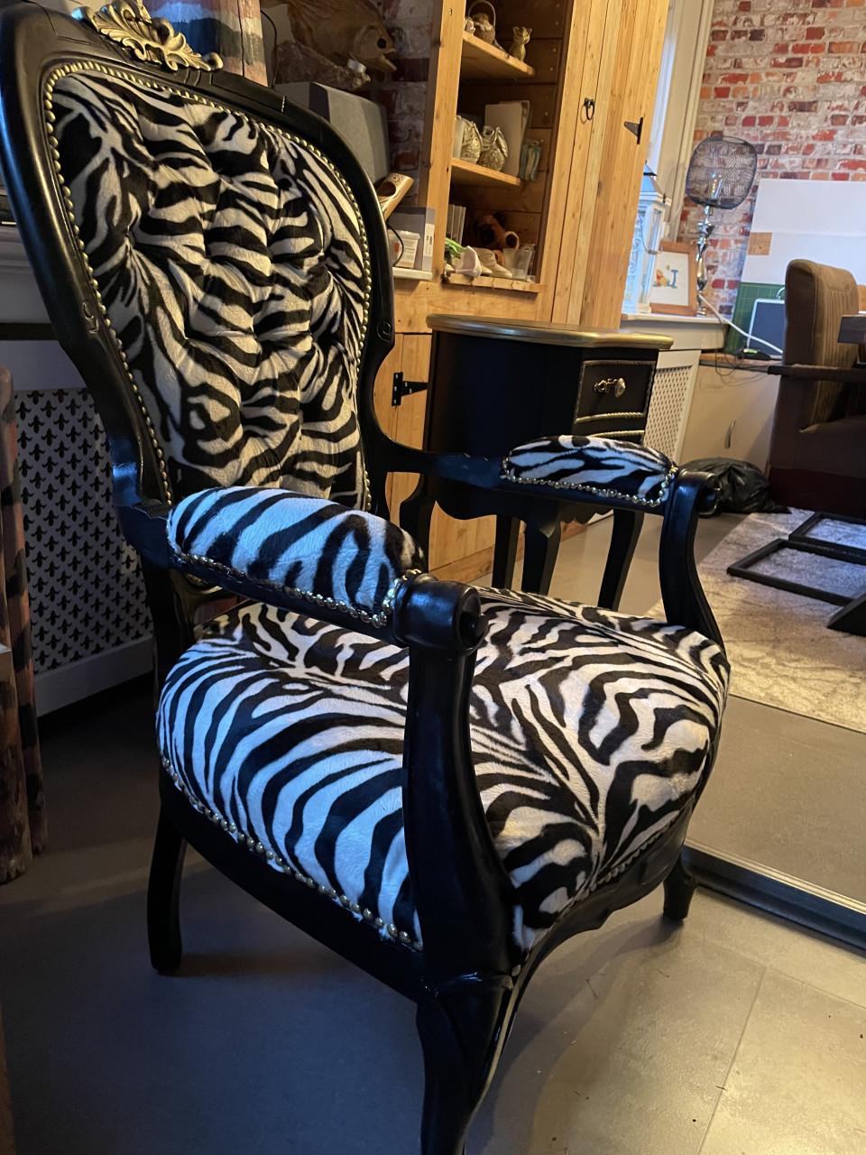 Mooie opgeknapte barokstoel