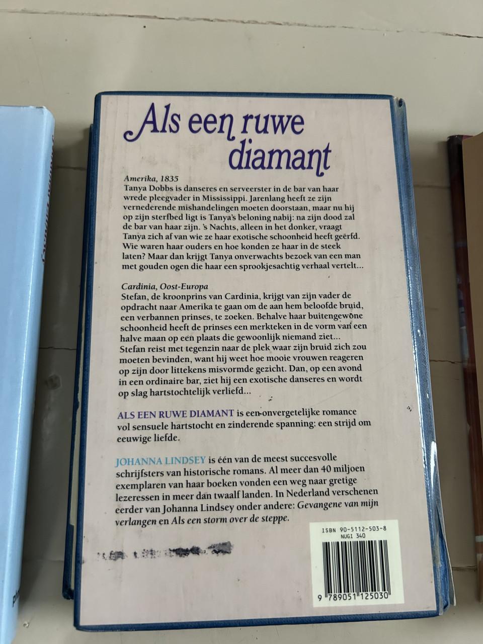 8 x Johanna Lindsey - historische romans