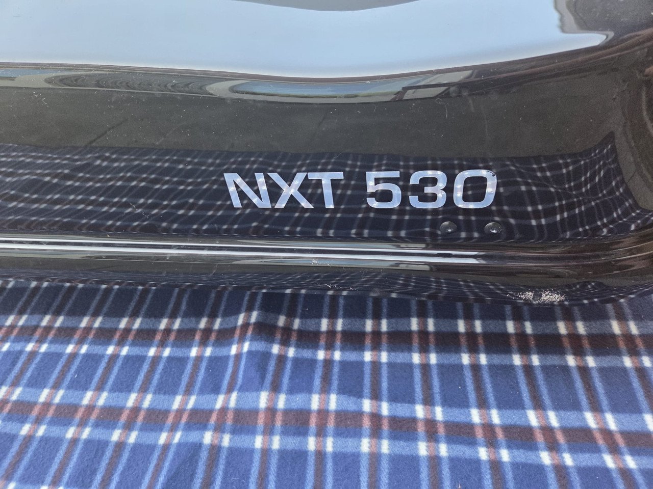 Dakkoffer Twinny load NXT 530 Glanzend zwart