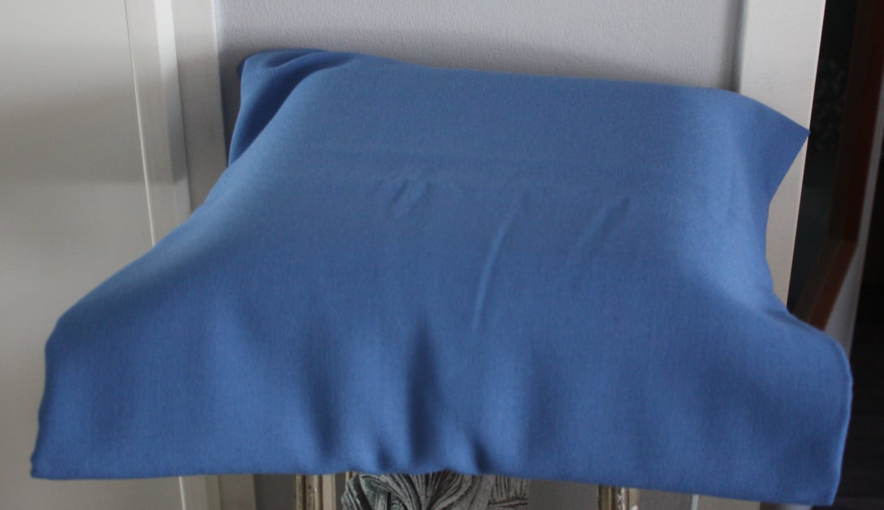 Lap stof donker blauw