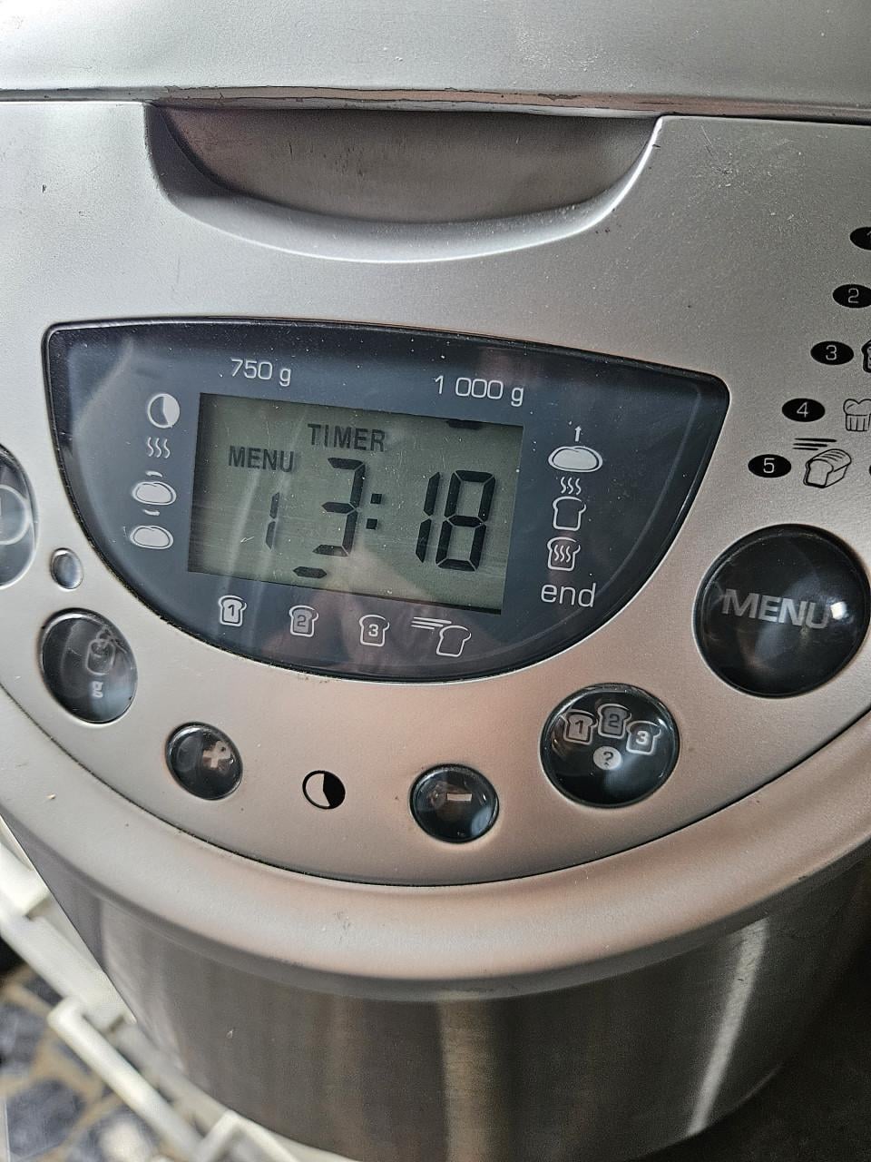 Goed werkende mooie Tefal Broodbakmachine OW3001 - Zilver