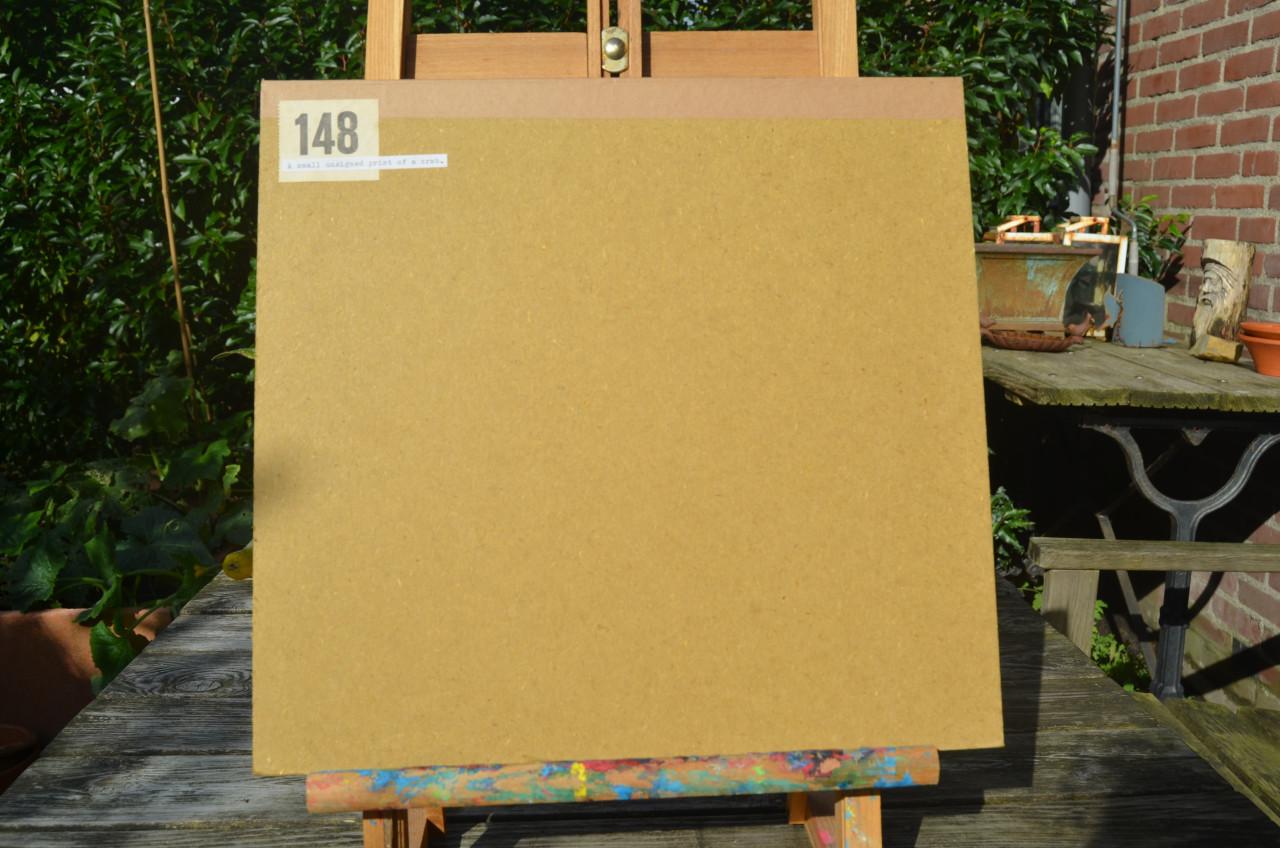 Schitterende oude Japanse tekeningen in passe-partout