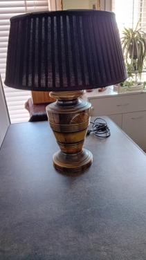 Grote schemerlamp met kap!