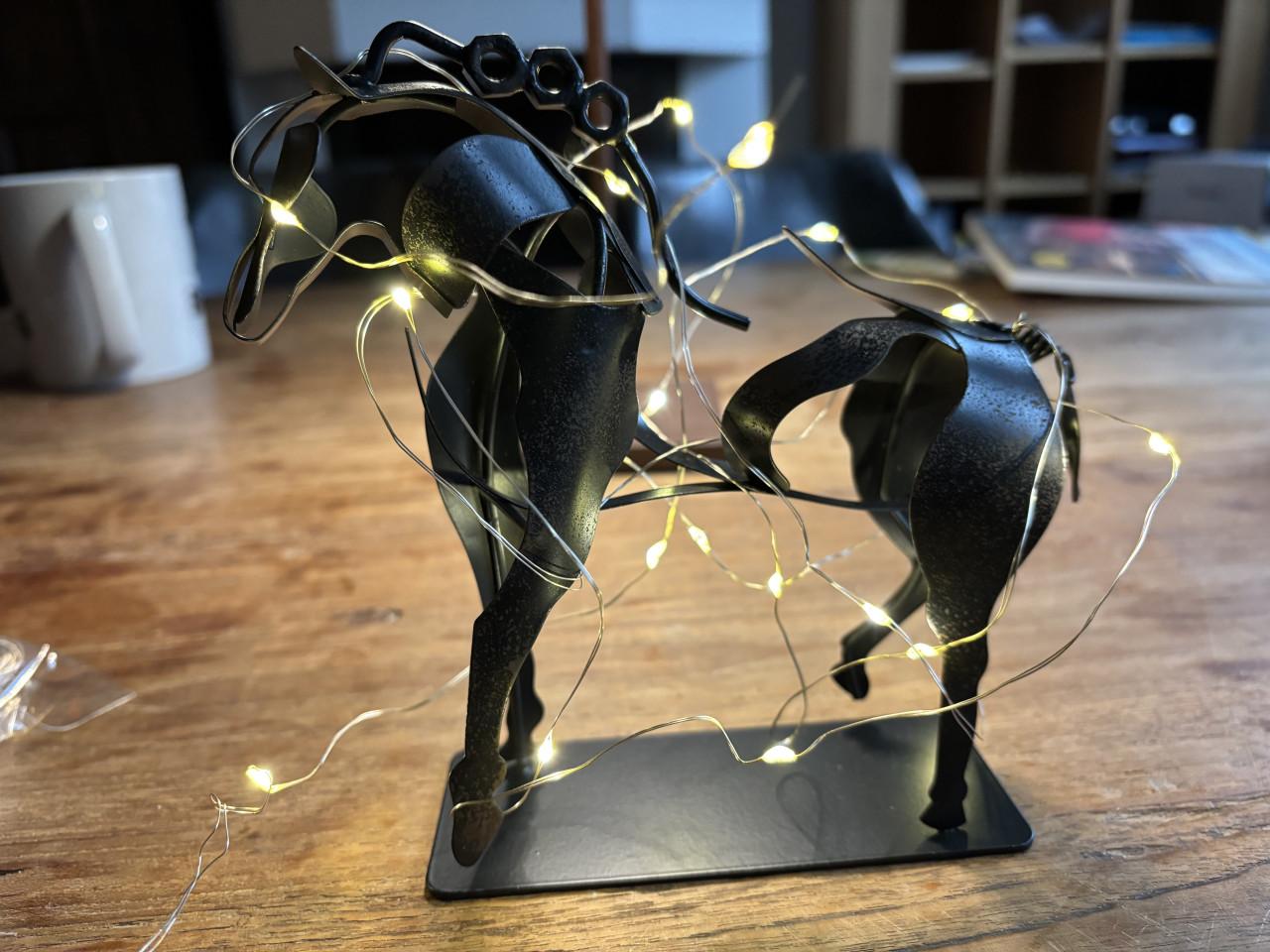 Paard paardje figuur metaal