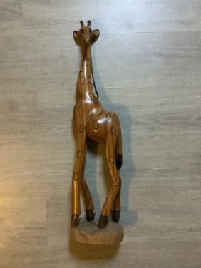 Gratis afhalen - houten beeld uit Afrika