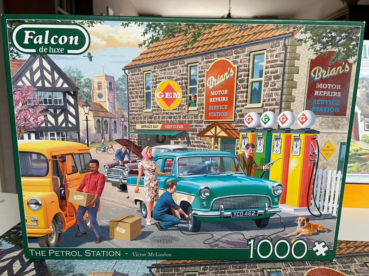 Falcon puzzel: The petrol station 11321