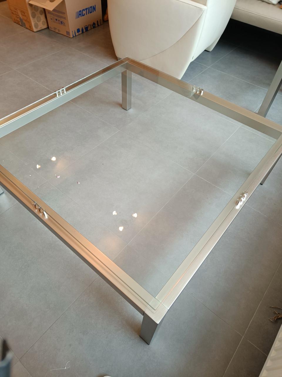 Salontafel en bijzettafel