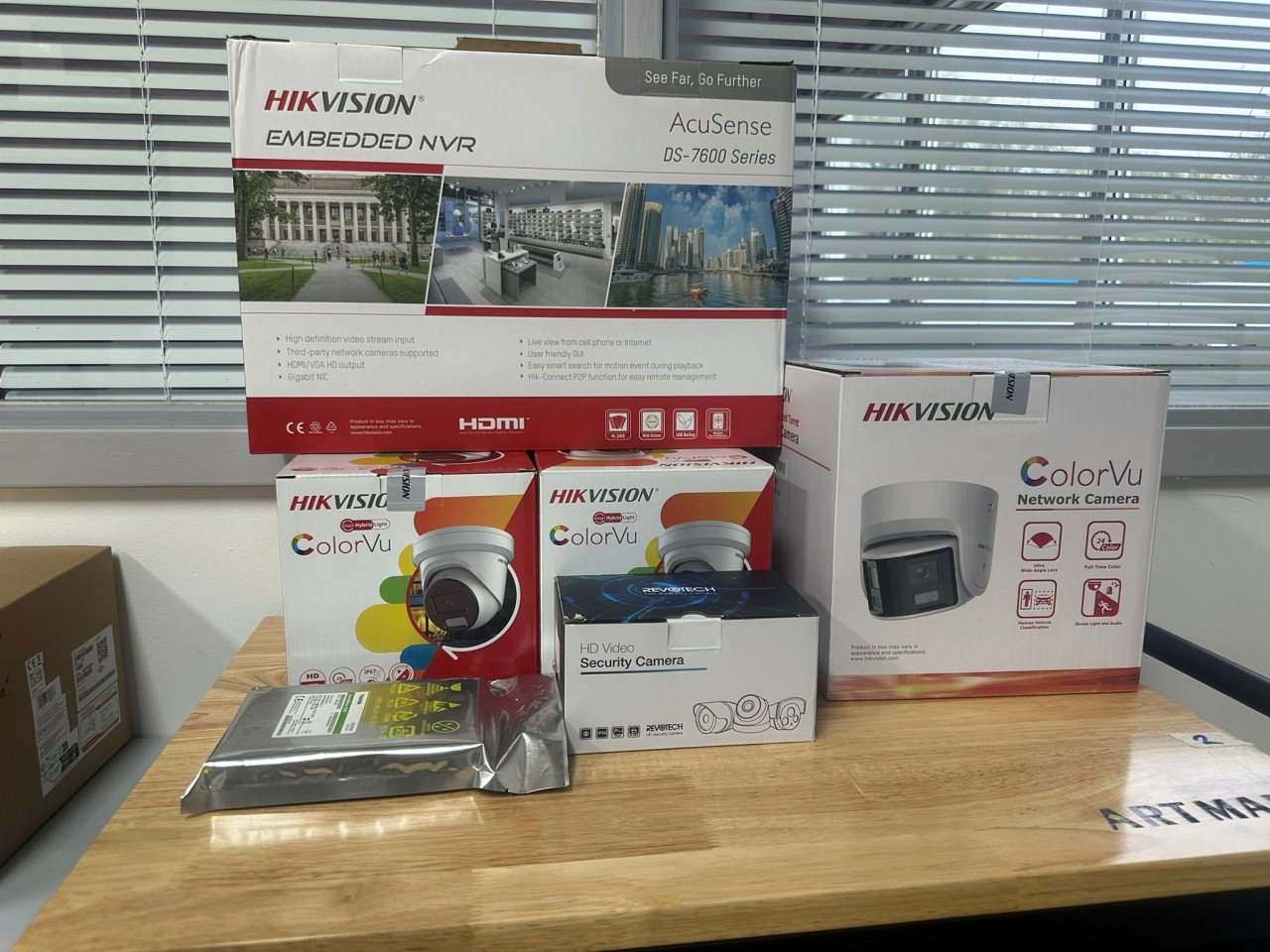 Hikvision IP camerabewaking