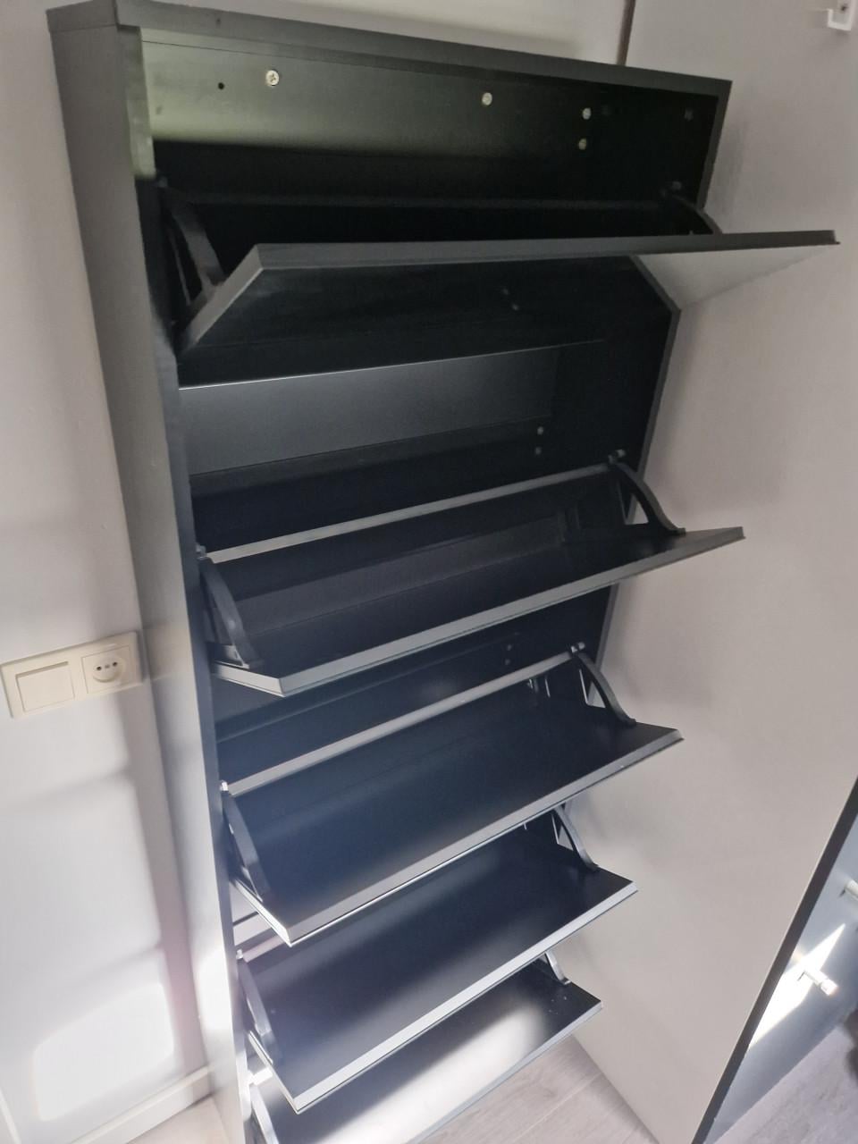 Spiegel schoenenkast