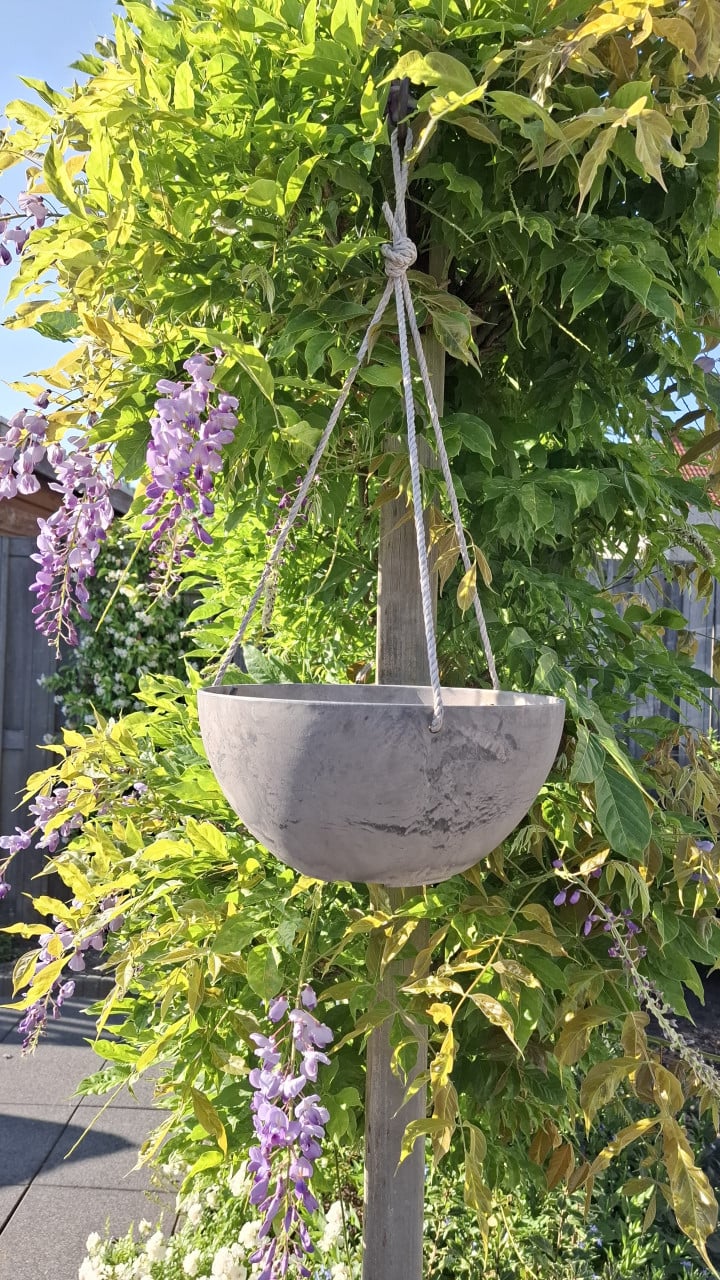 ARTSTONE BLOEMPOTTEN BOLA MET DRAINAGE