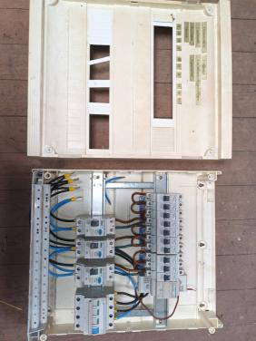 Groepenkast Hager met 3x40A en 10x16A