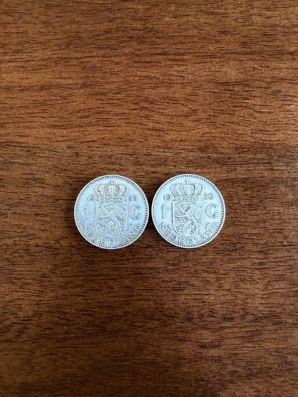 Munten Willem 2, Willem 3, VOC, Wilhelmina, Beatrix