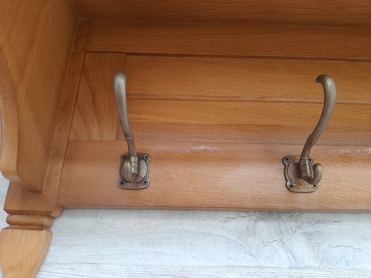 Mooie houten Kapstok