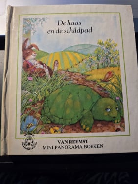 Panoramaboekje: De haas en de schildpad 2e druk 1977