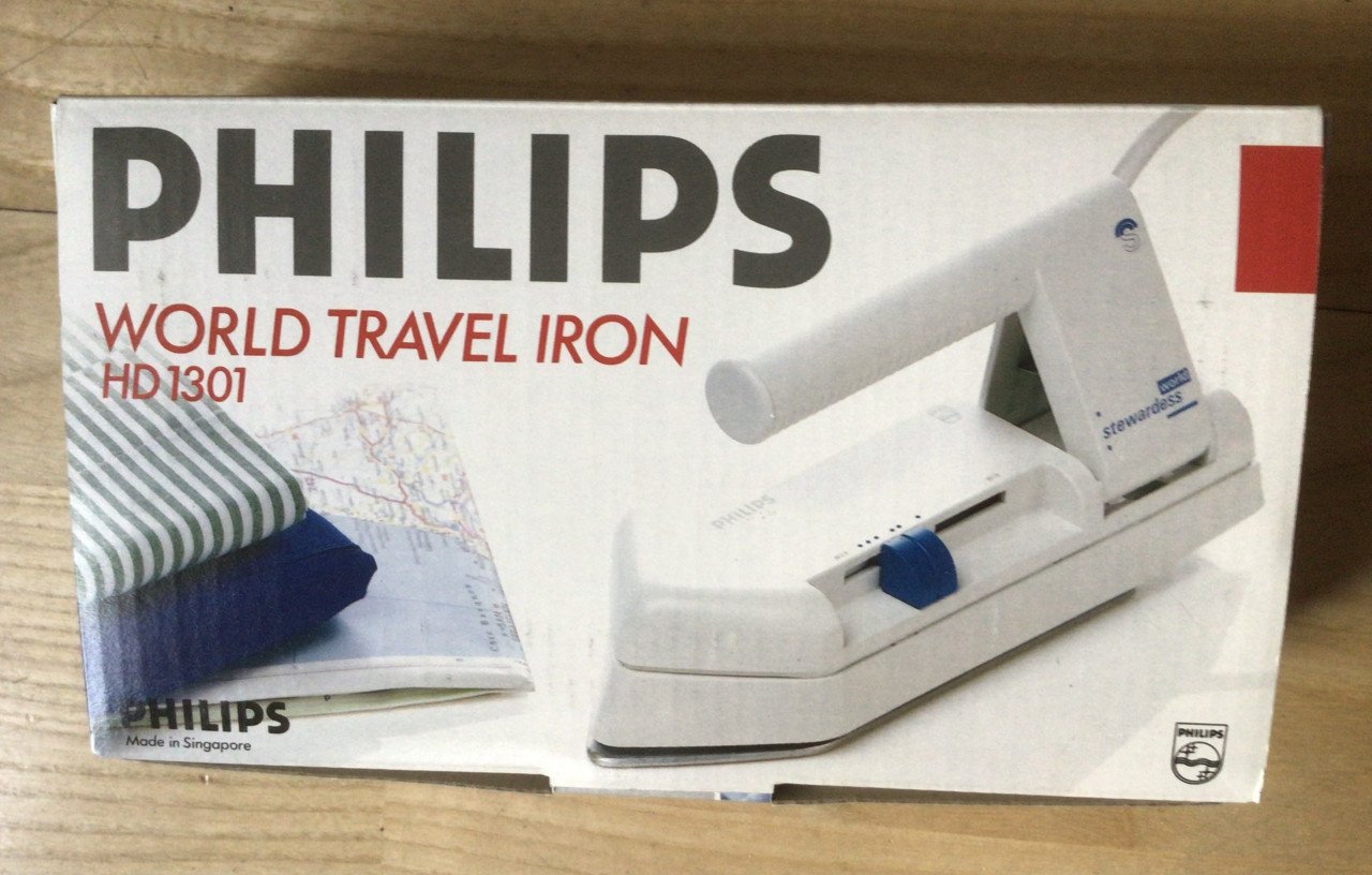 Philips reisstrijkijzer HD 1301/02