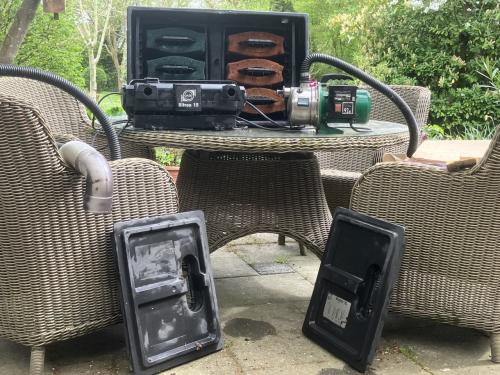 Complete vijverfilter met toebehoren