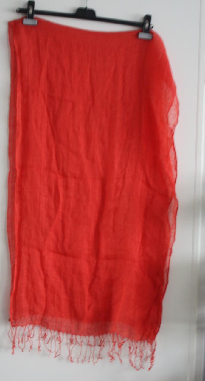 Sjaal rood coraal rood