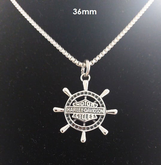 Harley Davidson Hangers met Ketting