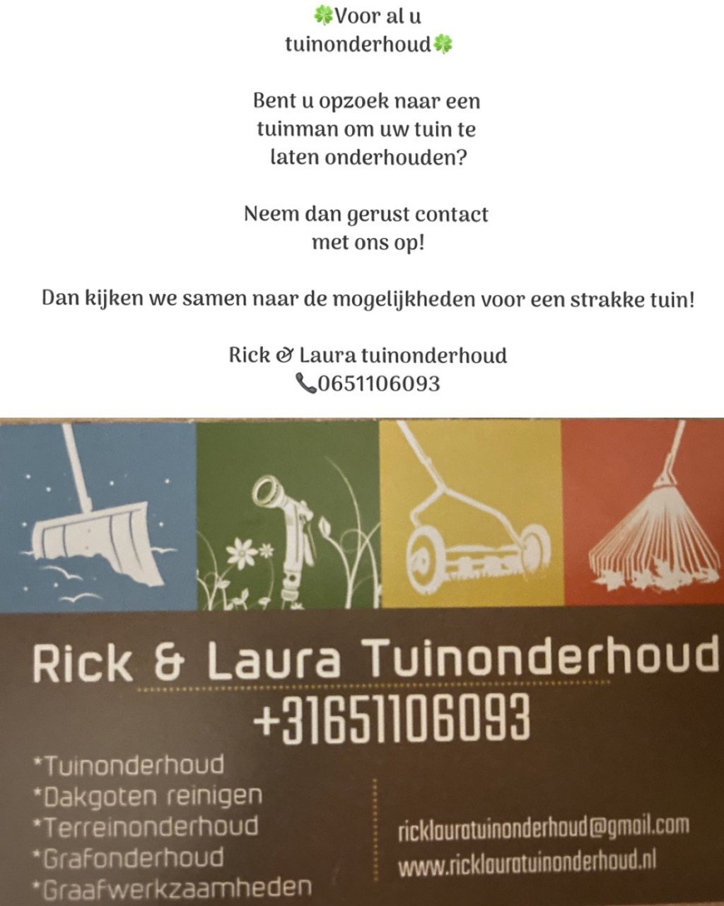 Trampoline uitgraven