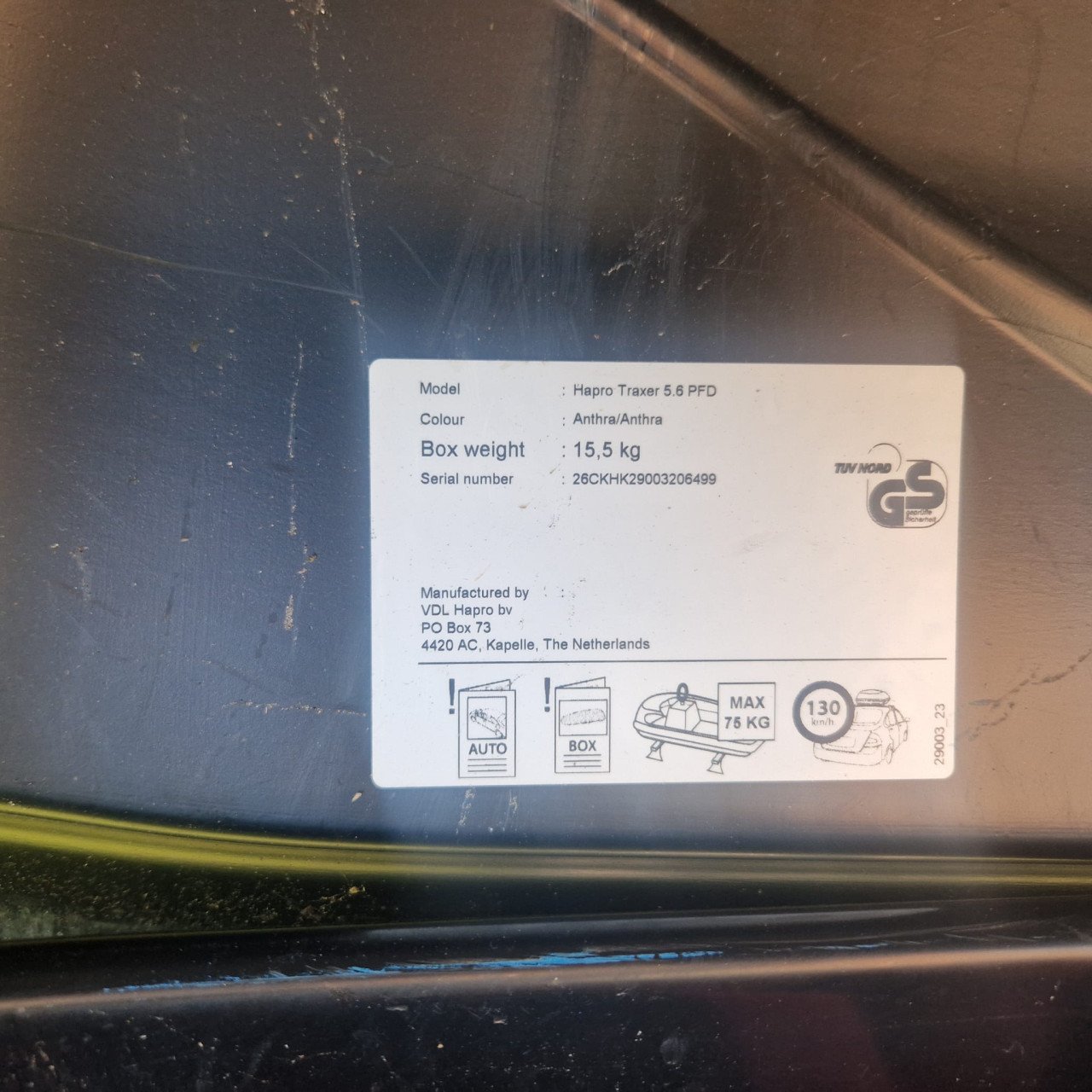 Dakkoffer Hapro Traxer 5.6