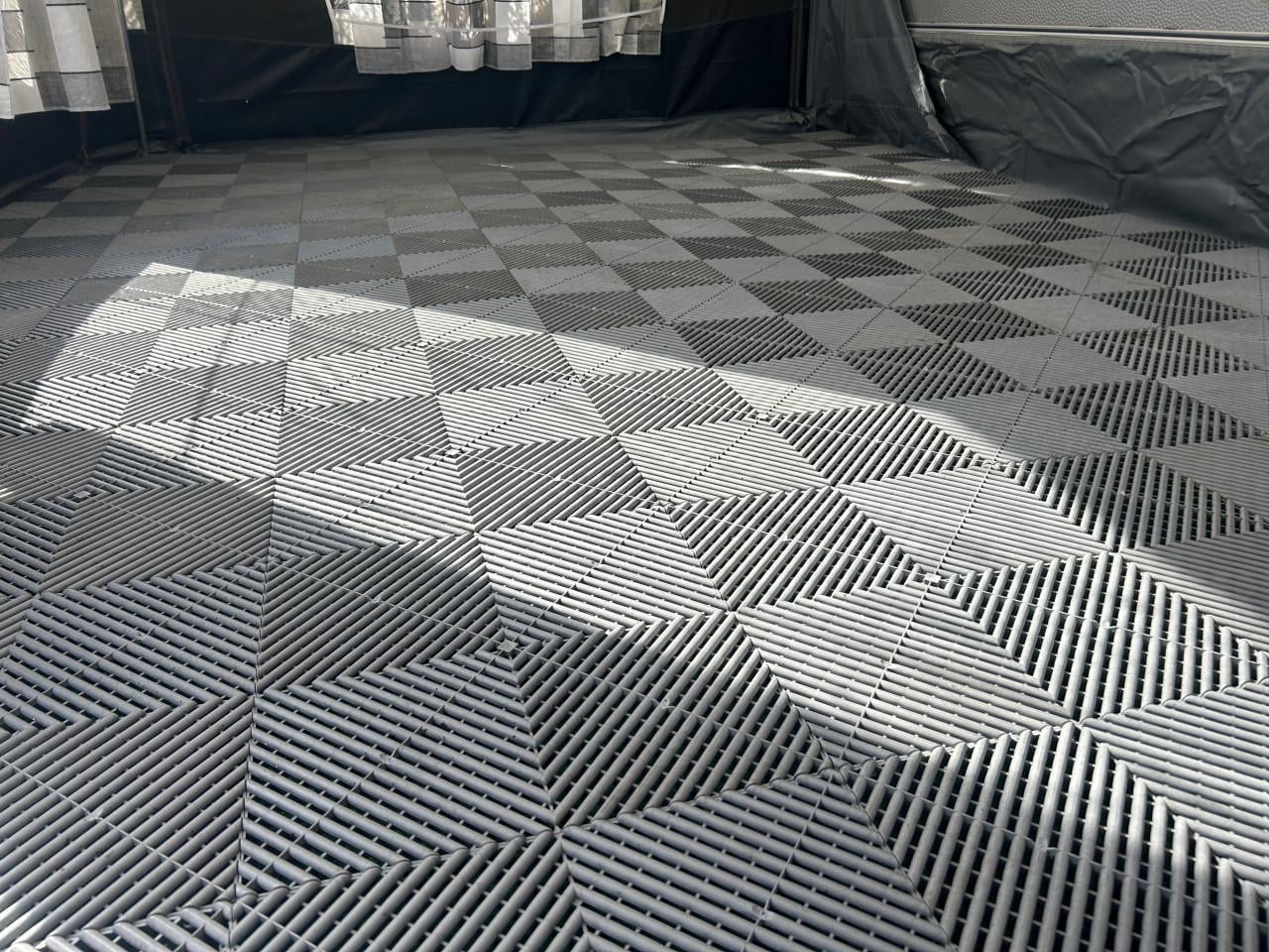 Caravan voortent vloer