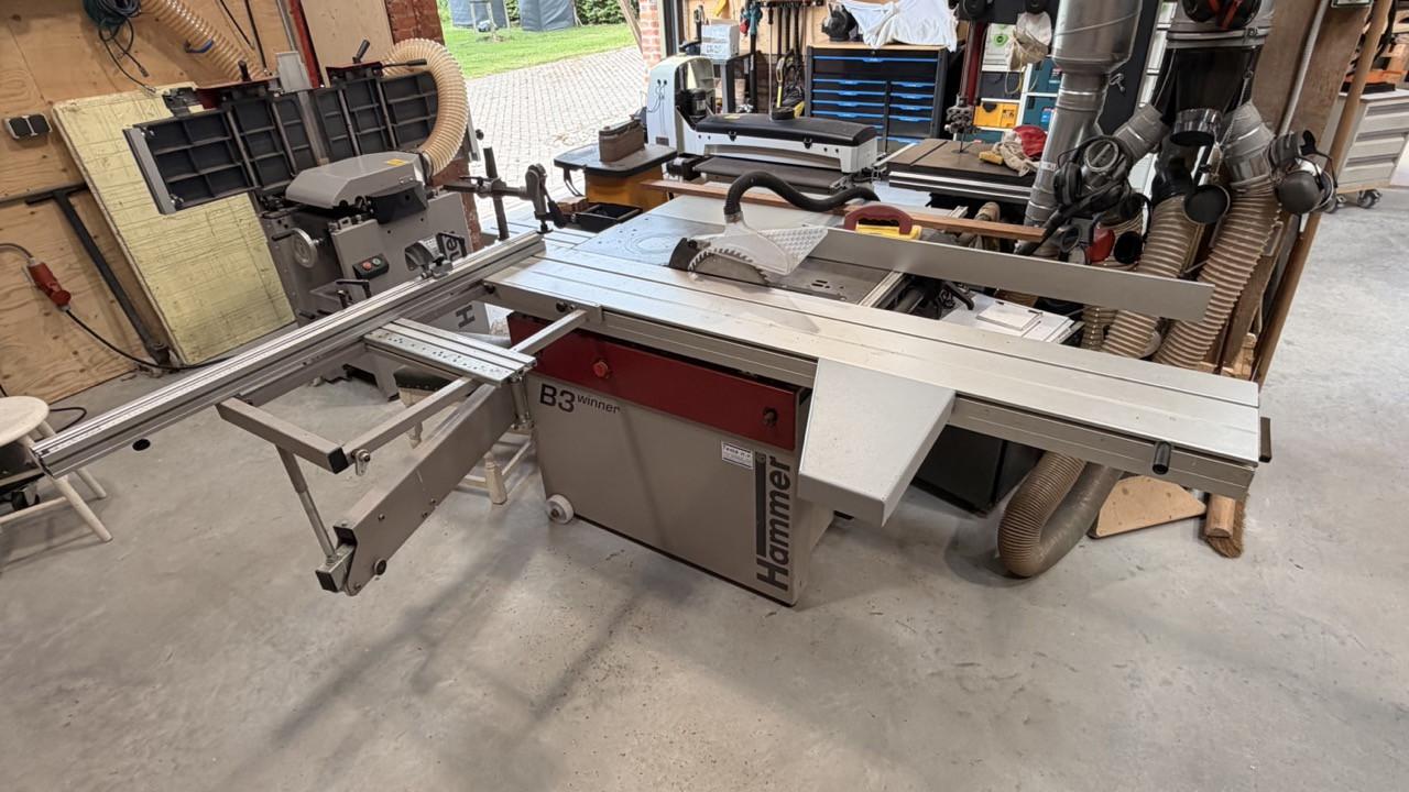 Hammer B3 winner comfort met vele opties (zaag en frees combi machine)