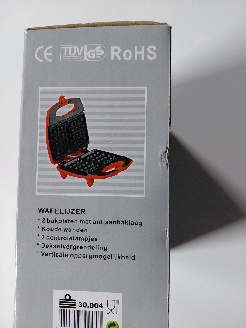 Nieuw wafelijzer