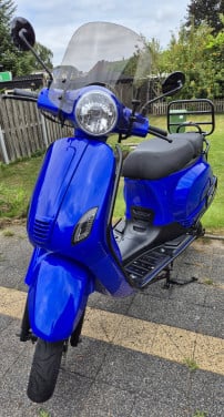 Scooter btc riva luxury 1 jaar oud
