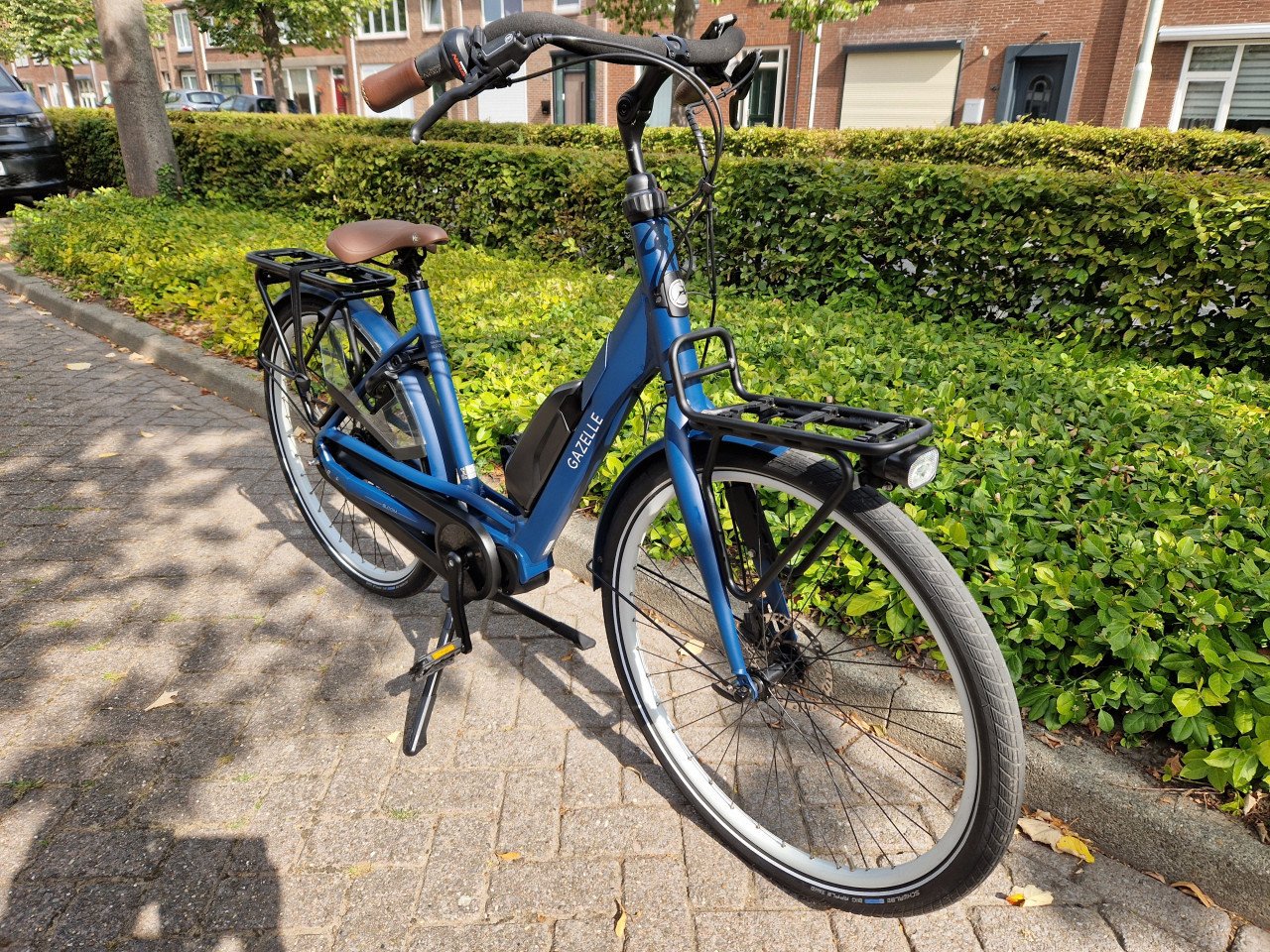 Zo goed als nieuwe Gazelle Bloom met krachtige Shimano middenmotor