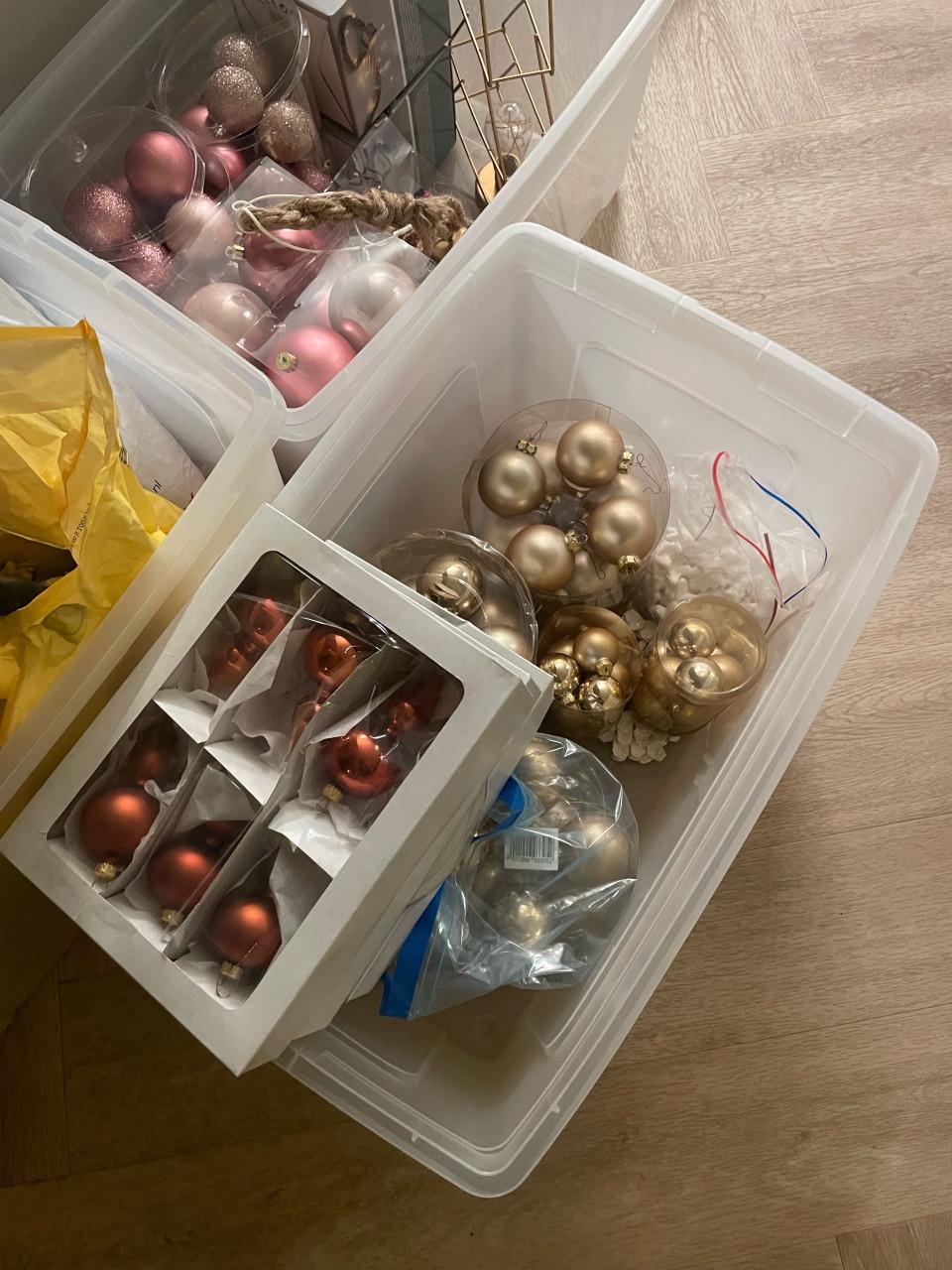 Allerlei kerstspullen